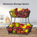 Gourmet Basics by Mikasa Loop and Lattice 2-Tier Rectangular Basket B0722C3PVH - Brand New