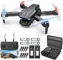 X-shop HJ002 FPV Mini Drone with Camera 1080P, 2 Batteries, Hover, Flips - Black Like New