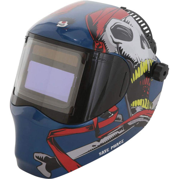 Save Phace Auto Darkening Welding Helmet Captain Jack RFP 40VizI4 Series - Like New