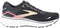 1203801B005 BROOKS WOMEN'S RUNNING SHOE - BLACK/ORANGE/RASPBERRY SIZE 8.5 Like New