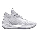 UNDER ARMOUR UNISEX HOVR HAVOC 5 CLONE TEAM 3024979-102 WHITE/BLACK 11.5 - Like New