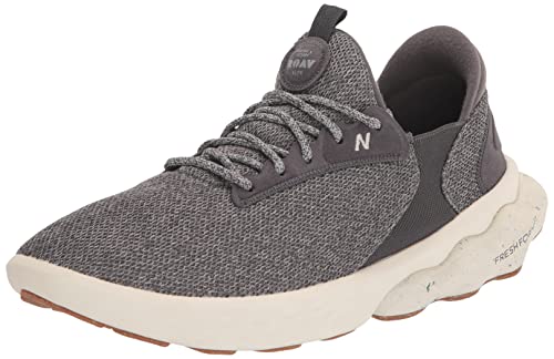 New Balance Men's Fresh Foam Roav Elite V1 Running Shoe Magnet/Sea Salt Size 14 - Like New