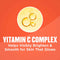 GOLD BOND BODY BRIGHT DAILY BODY & FACE LOTION WITH VITAMIN C 8 OZ WHITE/ORANGE - Like New