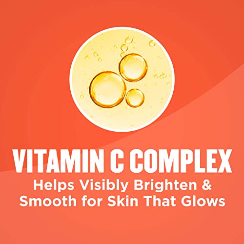 GOLD BOND BODY BRIGHT DAILY BODY & FACE LOTION WITH VITAMIN C 8 OZ WHITE/ORANGE - Like New