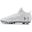 3022667 Under Armour Mens Spotlight Select Mid Mc Cleats White 100 Size 11.5 Like New