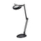 REALSPACE BRETINO LED MAGNIFIER DESK LAMP MOUNTING CLAMP 22"H - BLACK - Like New