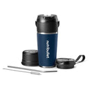 NUTRIBULLET FLIP PORTABLE BLENDER INSULATED CUP CORDLESS - INDIGO - Like New