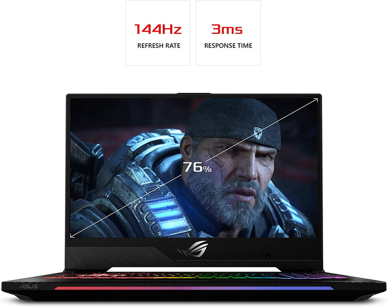 ASUS ROG STRIX SCAR II 15.6 FHD" i7-8750H 16 512GB SSD RTX 2070 GL504GW-DS74 Like New