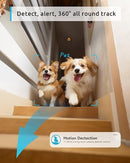 BLURAMS PET CAMERA 2K 360° DOG CAMERA WITH PHONE APP PTZ INDOOR A31 - WHITE - Brand New