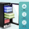 EUHOMY 15 INCH BEVERAGE REFRIGERATOR COOLER UNDER COUNTER - SILVER - Like New