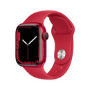APPLE WATCH 7 (GPS + CELLULAR, 41MM) RED ALUMINUM CASE WITH RED SPORT BAND - Like New