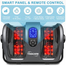 TISSCARE SHIATSU FOOT MASSAGER WITH HEAT - GRAY - Like New