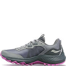 SAUCONY WOMEN'S AURA TR SNEAKER SIZE 7.5, FOSSIL/GRAPE Like New