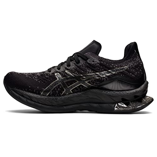 1012B068 ASICS Women's Kinsei Blast Running Shoe 6.5 Black/Black - Brand New
