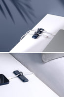 ANKER EASY-FASTENING CABLE HOLDER VELCRO LIGHTNING USB-C MICRO USB - BLUE - Like New