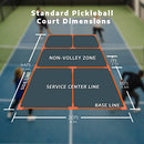 A11N SPORTS PICKLEBALL COURT MARKING KIT TEMPORARY PICKLEBALL BOUNDARY - ORANGE - Like New