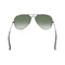 RAY BAN RAY-BAN MEN'S AVIATOR RB3026-L2821-62 BLACK SUNGLASSES - BLACK - Like New