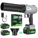 NINETREES LEAF BLOWER CORDLESS BATTERY CHARGER 1000,000 RPM 395CFM 1000G GREEN - Like New