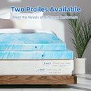 Nelaukoko 2" Twin XL CertiPUR-US Memory Foam Mattress Topper, B0DGY4DFXR-NO - Brand New