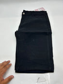 GALAXY BY HARVIC FOR HER BLACK COMFTY SUPER STRETCH SHORT SIZE: 13/14 - BLACK - Brand New