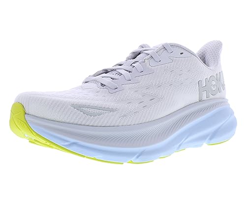 1127896 HOKA ONE ONE Clifton 9 Womens Shoes Nimbus Cloud/Ice Water Size 8 - Like New