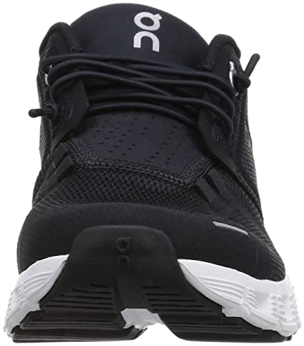 59.98904 On Running Cloud 5 Running Shoes WOMEN BLACK/WHITE SIZE 9 - Like New