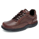 K71201 ROCKPORT MEN'S EUREKA WALKING SHOES - BROWN - SIZE 7.5 WIDE Like New