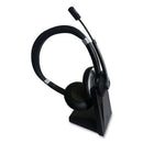 INNOVERA IVR70003 BINAURAL OVER THE HEAD BLUETOOTH HEADSET - BLACK SILVER - Like New