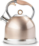 HIHUOS 3.17Qt Stainless Steel Tea Kettle for Stovetop - Champagne - Like New