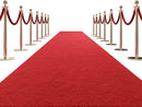 HOMBYS 450 GSM Extra Thick Red Carpet Runner for Partys & Events 3x15 ft - Brand New