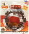 NYLABONE DURA CHEW TEXTURED RING - BROWN - Like New