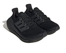 GZ5166 ADIDAS WOMEN'S ULTRABOOST LIGHT RUNNING SHOES 23, SIZE 8 BLACK/BLACK - Like New