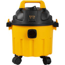 VEVOR 2.6 GAL WET DRY VAC, 2.5HP SHOP VACUUM W/ BLOWER - YELLOW/BLACK - Like New