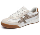 177499 Skechers Women Street Zinger Leopard White Size 7.5 - Like New