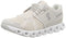 ON RUNNING CLOUD 5 - SIZE 8 - WOMENS - PEARL/WHITE Like New