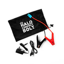 HALO BOLT COMPACT 44400mWh CAR BATTERY JUMP STARTER 2 USB PORTS - BLACK GRAPHITE Like New