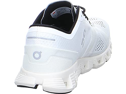 40.99707 On Running Men's Cloud Sneakers WHITE/BLACK Size 12.5 - Like New