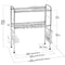 AMAZON BASICS 26-INCH OVER THE SINK 2-TIER DISH DRYING RACK AB-KA500 Like New