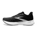 BROOKS WOMEN'S HYPERION TEMPO ROAD RUNNING SHOE BLACK/SILVER/WHITE SIZE 5.5 - Like New