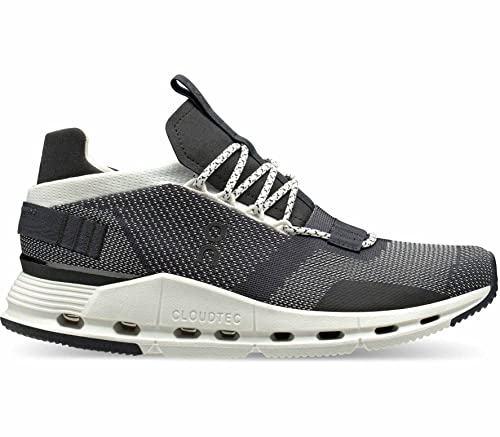 26.99265 On Running Cloudnova Men's Shoes Black/White Size 8 - Like New