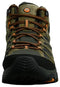 J035867 MERRELL MEN'S MOAB 3 MID HIKING SHOES OLIVE SIZE 11 - Like New