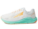 ALTRA FOOTWEAR PARADIGM 6 WOMENS - SIZE 7.5 - WHITE/GREEN Like New