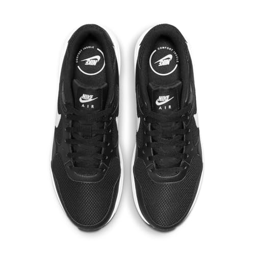 NIKE MEN'S GYMNASTICS SHOES SNEAKER SIZE 10, BLACK/WHITE - Like New