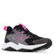 NEW BALANCE KIDS' RAVE RUN V2 LACE-UP RUNNING SHOE BLACK/VIBRANT PINK -SIZE 12.5 Like New