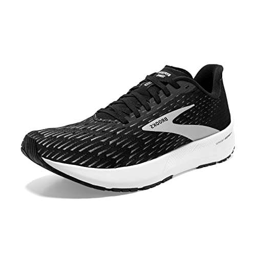 BROOKS WOMEN'S HYPERION TEMPO ROAD RUNNING SHOE BLACK/SILVER/WHITE SIZE 5.5 - Like New