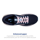 BROOKS WOMEN'S GHOST 15 NEUTRAL RUNNING SHOE, PEACOAT/PINK/OPEN AIR - SIZE 10 - Like New