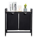 DOFASAYI Laundry Basket Laundry Hamper 50L Removable Bags - Black - Brand New