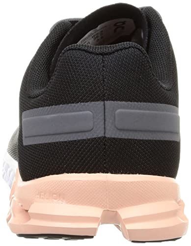 ON CLOUDFLOW WIDE WOMEN'S RUNNING SHOES, SIZE 7 WIDE, ROCK/ROSE - Like New