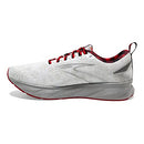 1103951D192 Brooks Levitate 6 Men's Running Shoes WHITE/RED/SILVER SIZE 8 Like New