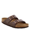 BIRKENSTOCK ARIZONA UNISEX SANDAL - SIZE: MEN 6 WOMEN 8 - DARK BROWN - Like New